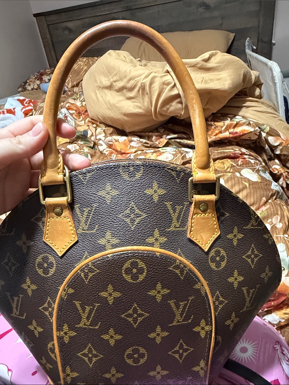 Louis Vuitton Ellipse MM Monogram Canvas Brown Handbag - Picture 10 of 12